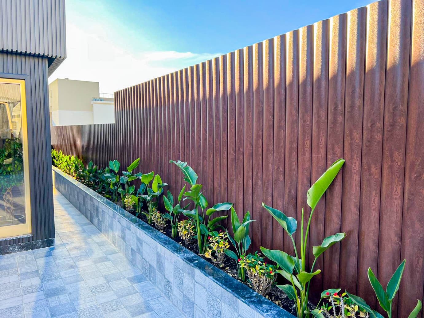 Bardages en composite bois