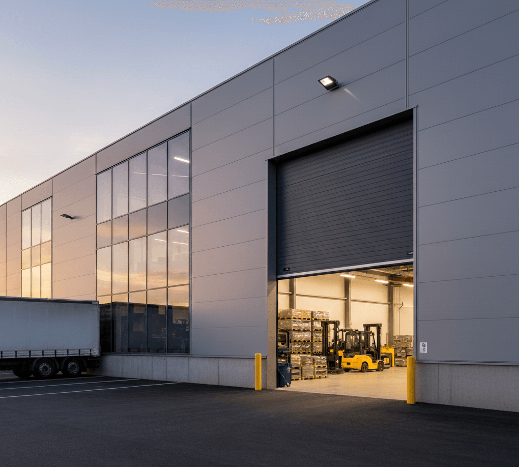 Industrial sectional doors